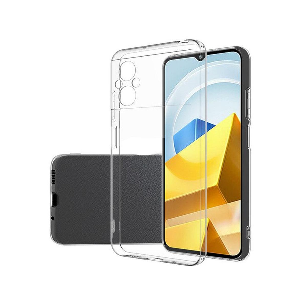 Futerał do Xiaomi Poco M5 Back Case Ultra Slim 0,5 mm transparentny