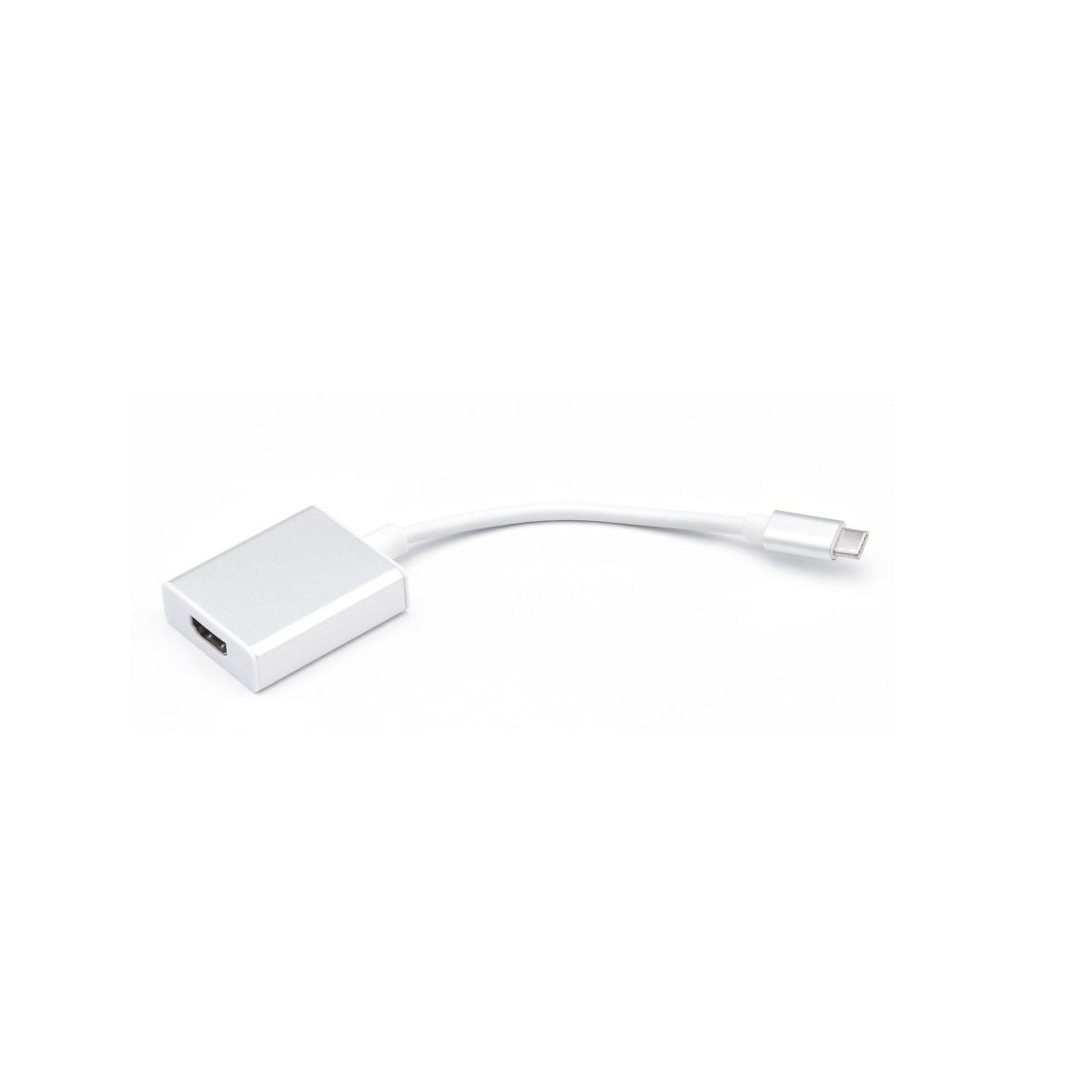 Kabel HDMI (żeński) do Typ C 3.1 (męski) Plug & Play 4K