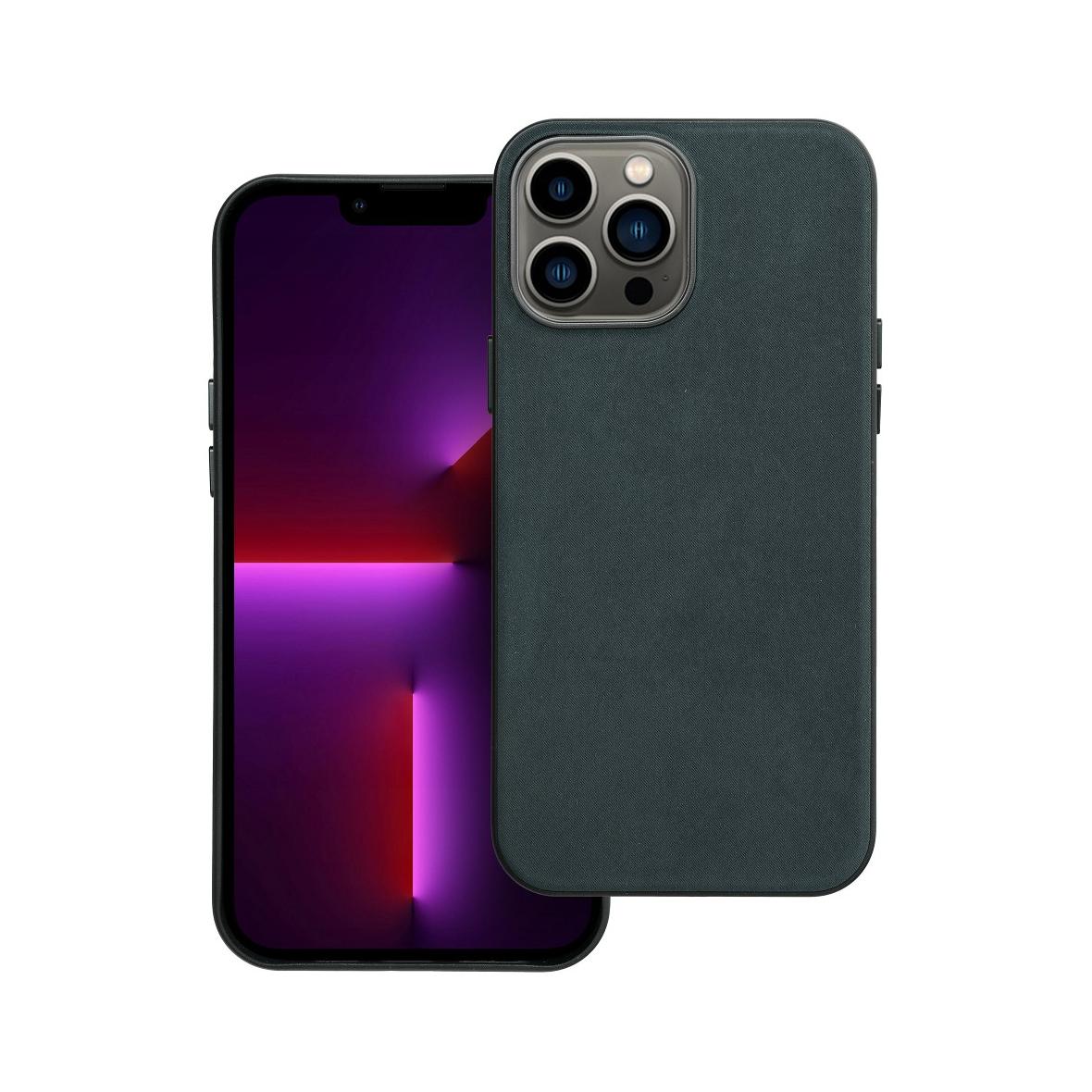 Futerał do iPhone 13 PRO MAX Woven Mag Cover zgodny z MagSafe zielony
