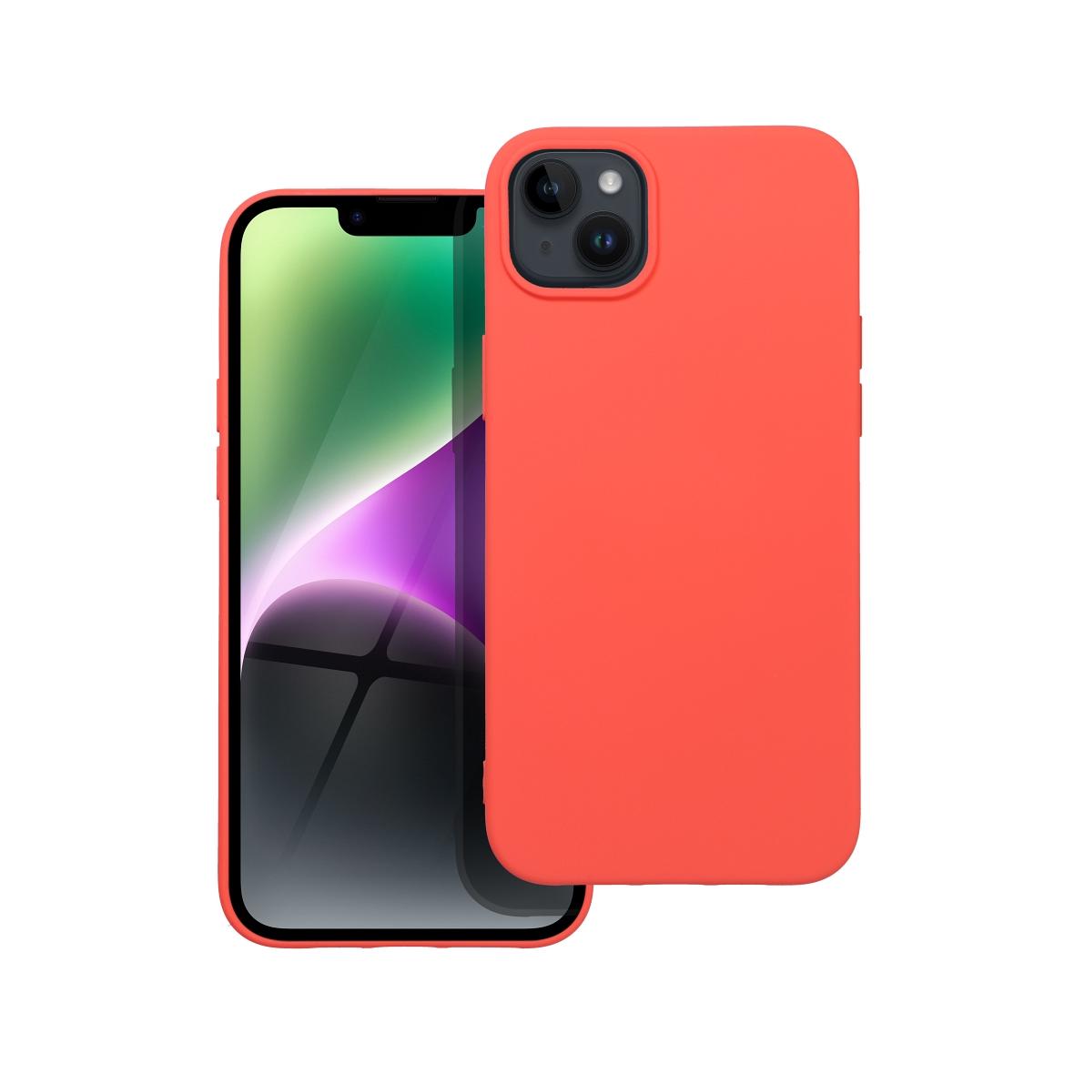 Futerał do iPhone 14 PLUS Silicone brzoskwiniowy
