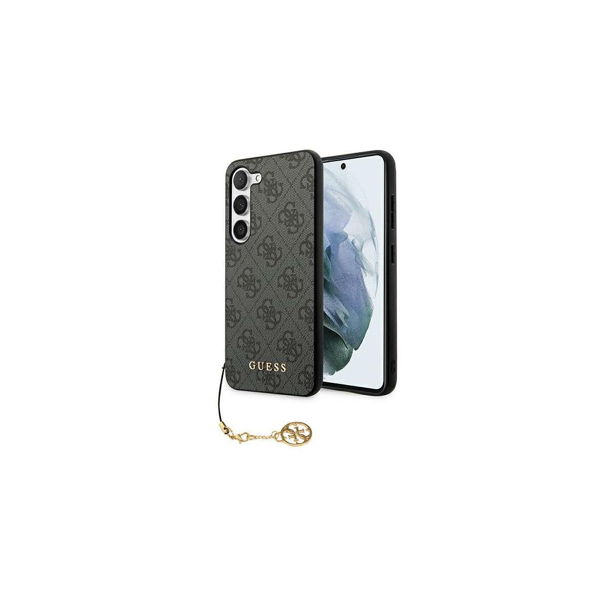 GUESS futerał do SAMSUNG S24 GUHCS24SGF4GGR (4G Charm) czarny