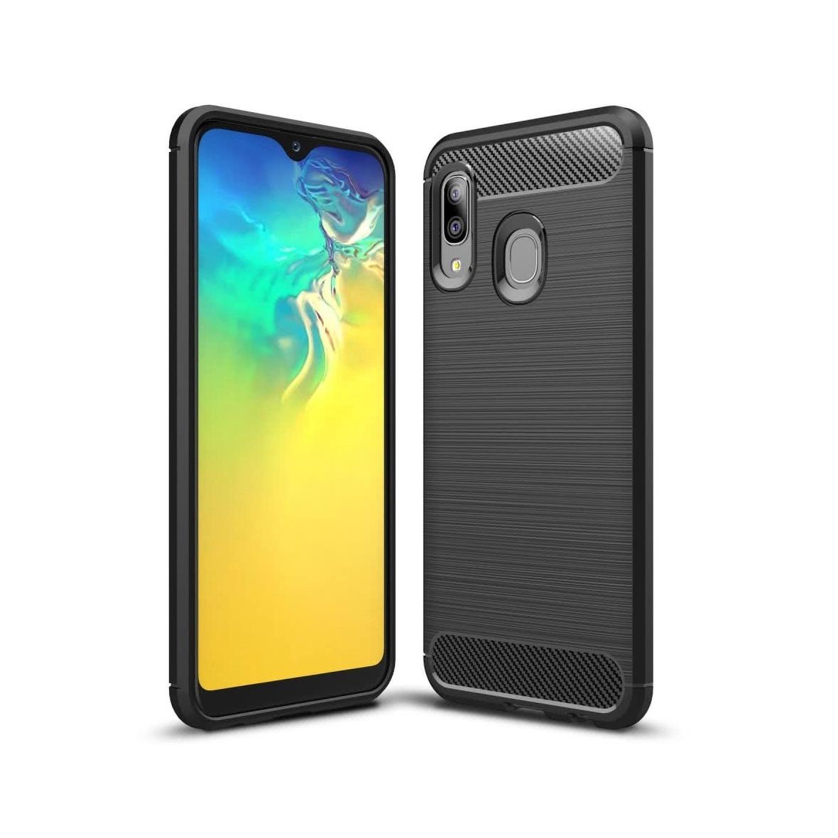 Futerał do Samsung A20E Carbon czarny