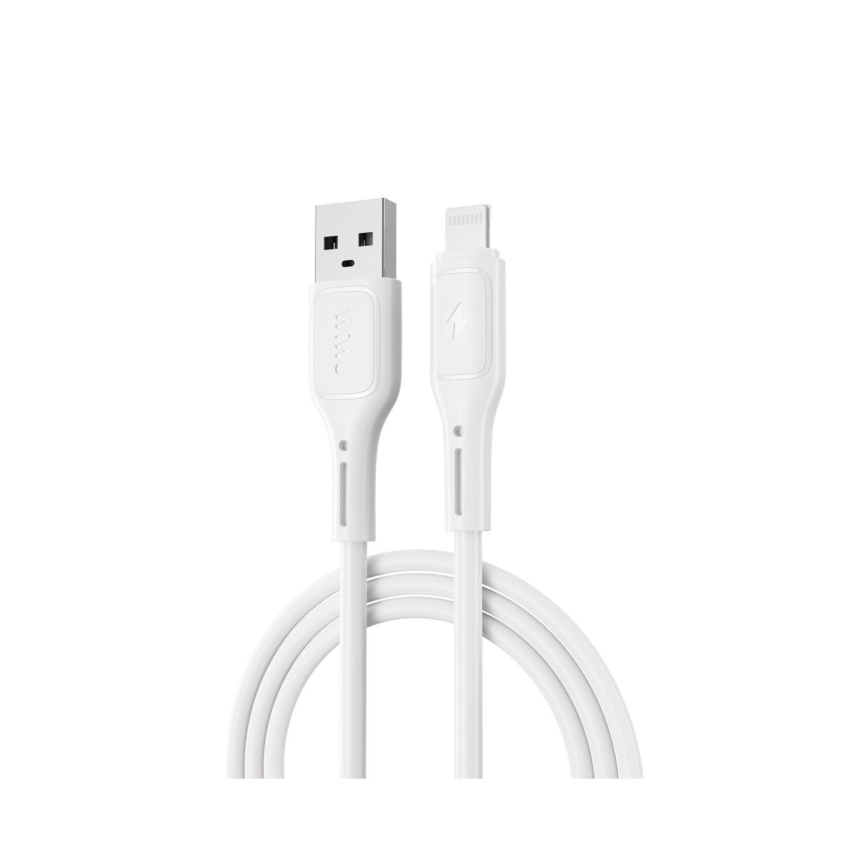 Kabel USB A do Lightning Wiwu 2,4A Wi-C042E biały
