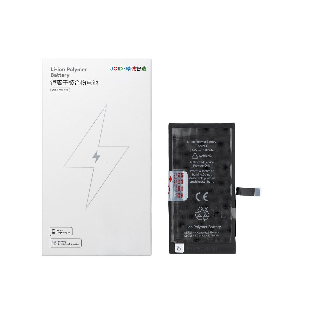 JCID Bateria do iPhone 14 3590 mAh (zwiększona pojemność)