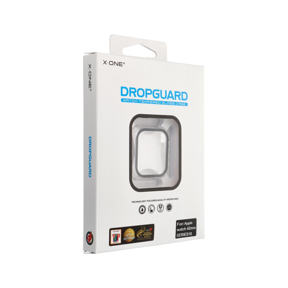Futerał X-ONE Dropguard - do Apple Watch seria 10/11 42mm transparentny