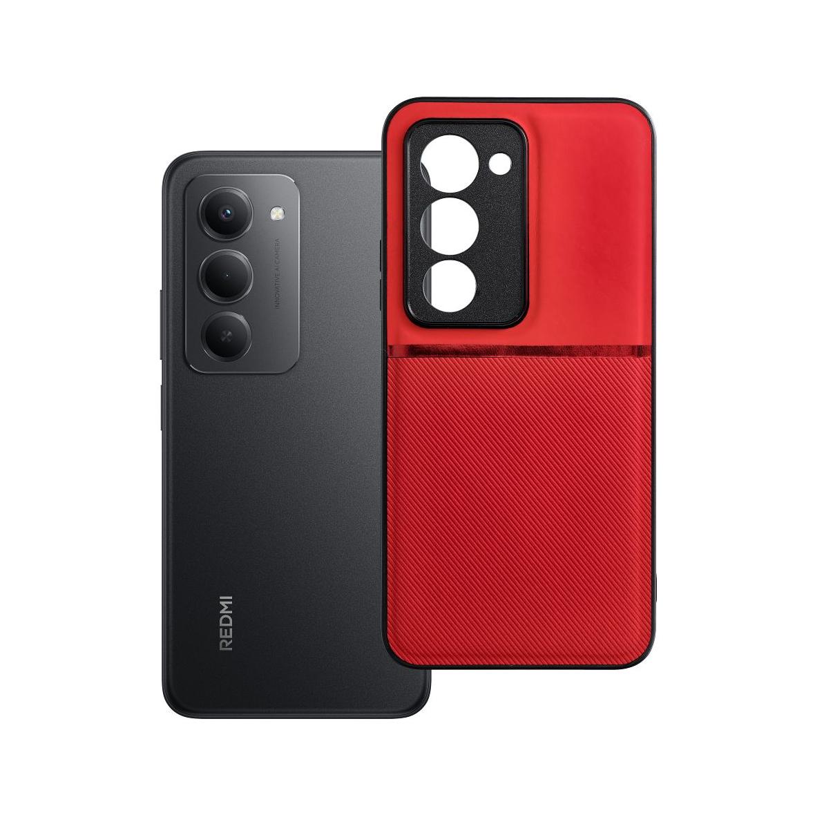 Futerał do Xiaomi Redmi 15 4G / 5G (169mm) Noble czerwony