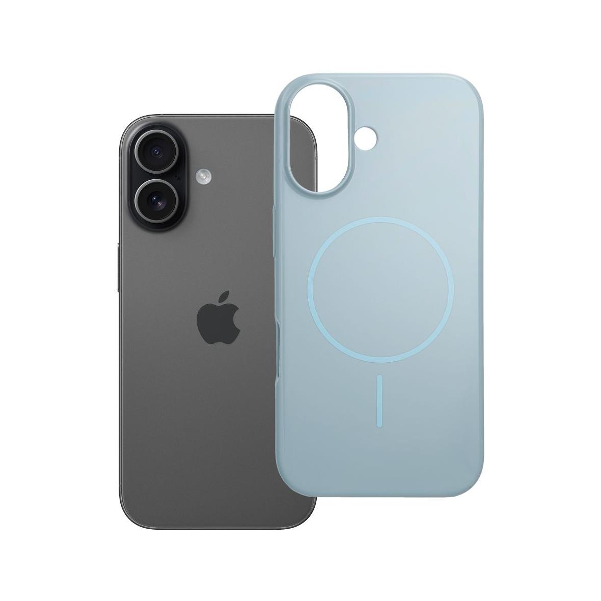 Etui na iPhone 17 Glossy Mag Cover zgodny z MagSafe miętowe