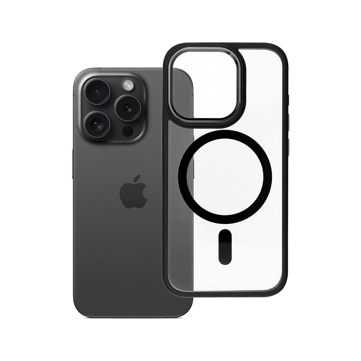 ROAR futerał MAG BUMPER kompatybilny z MagSafe do IPHONE 15 Pro czarny