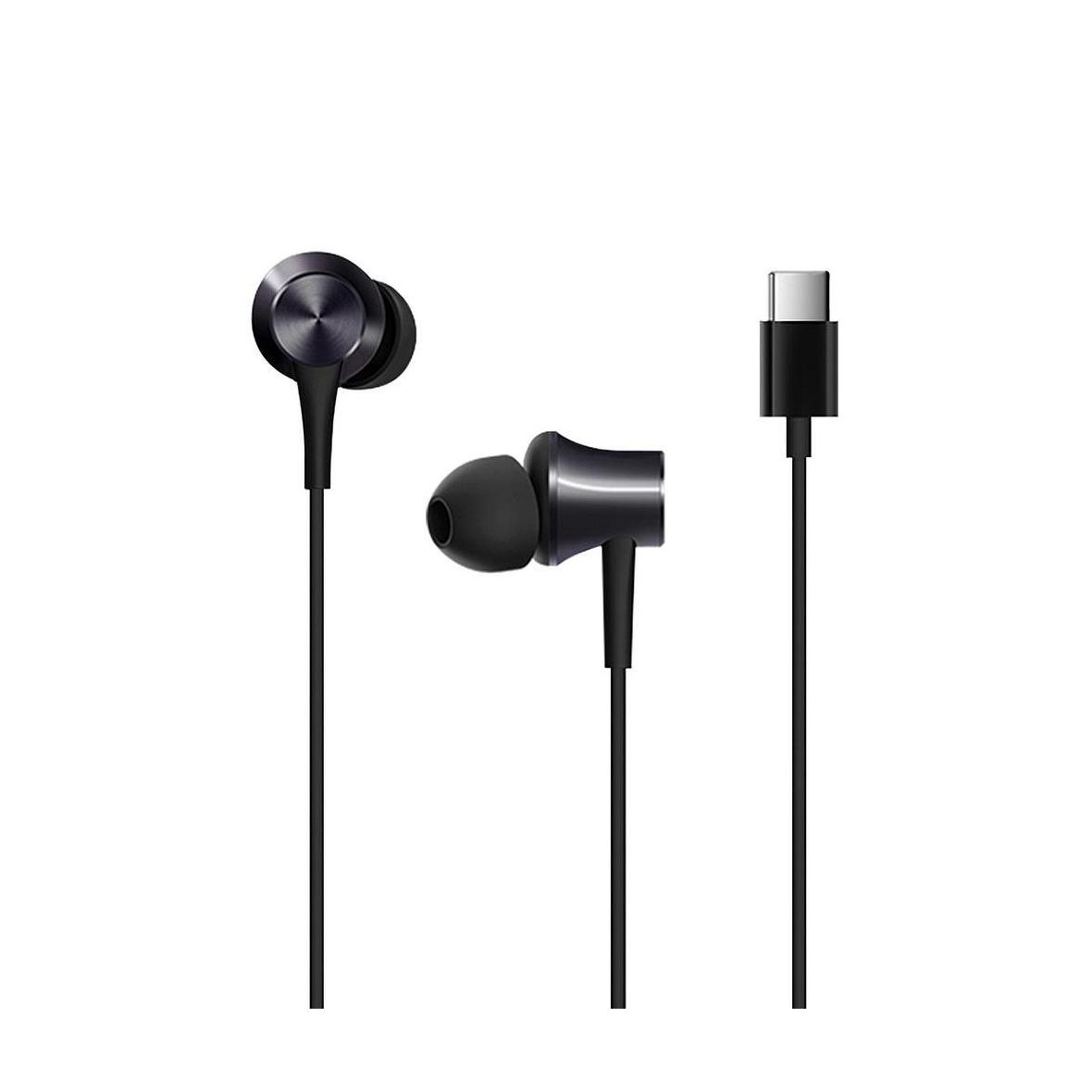 Oryginalne Słuchawki przewodowe douszne USB C XIAOMI HSEJ04WM blister czarne