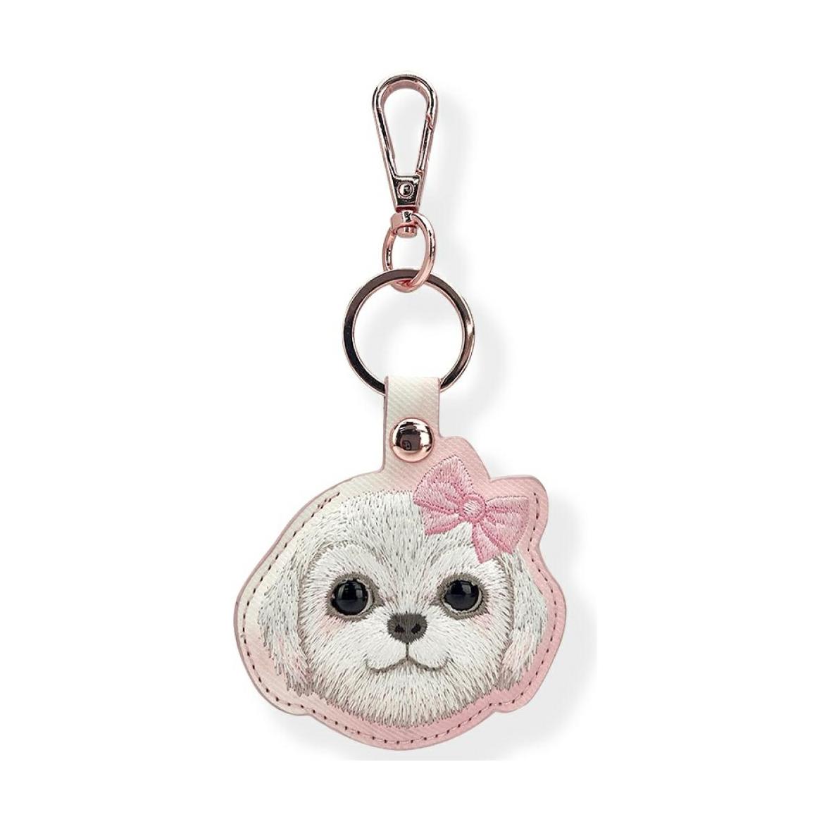 NIMMY etui na lokalizator / brelok BIG EYED PET 2.0 Dog różowy