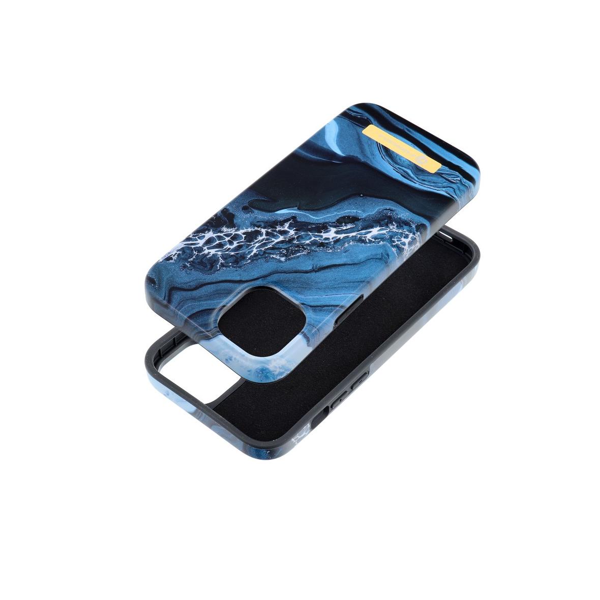 Etui na iPhone 15 PLUS Forcell F-Protect Mirage zgodny z MagSafe ocean marble