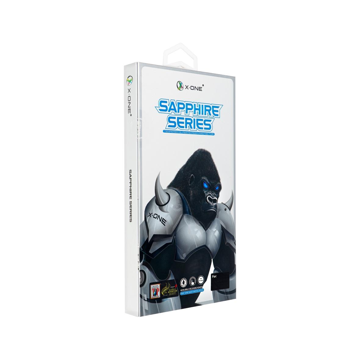Szkło hartowane X-ONE 2.5D Full Cover SAPPHIRE - do iPhone 15 Plus/16 Plus