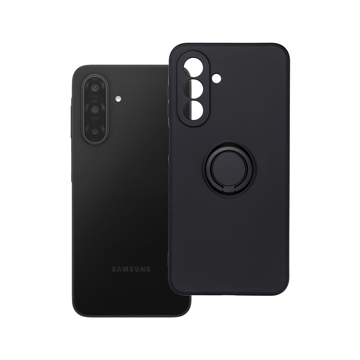 Futerał do Samsung A17 Silicone Ring czarny