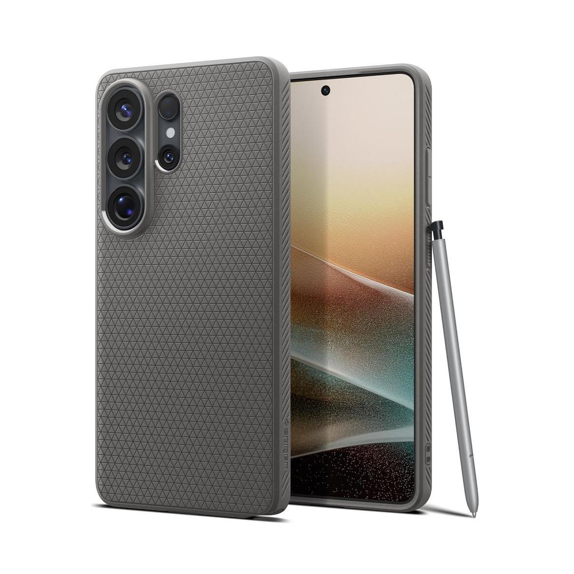 SPIGEN futerał LIQUID AIR do SAMSUNG S26 Ultra marble grey