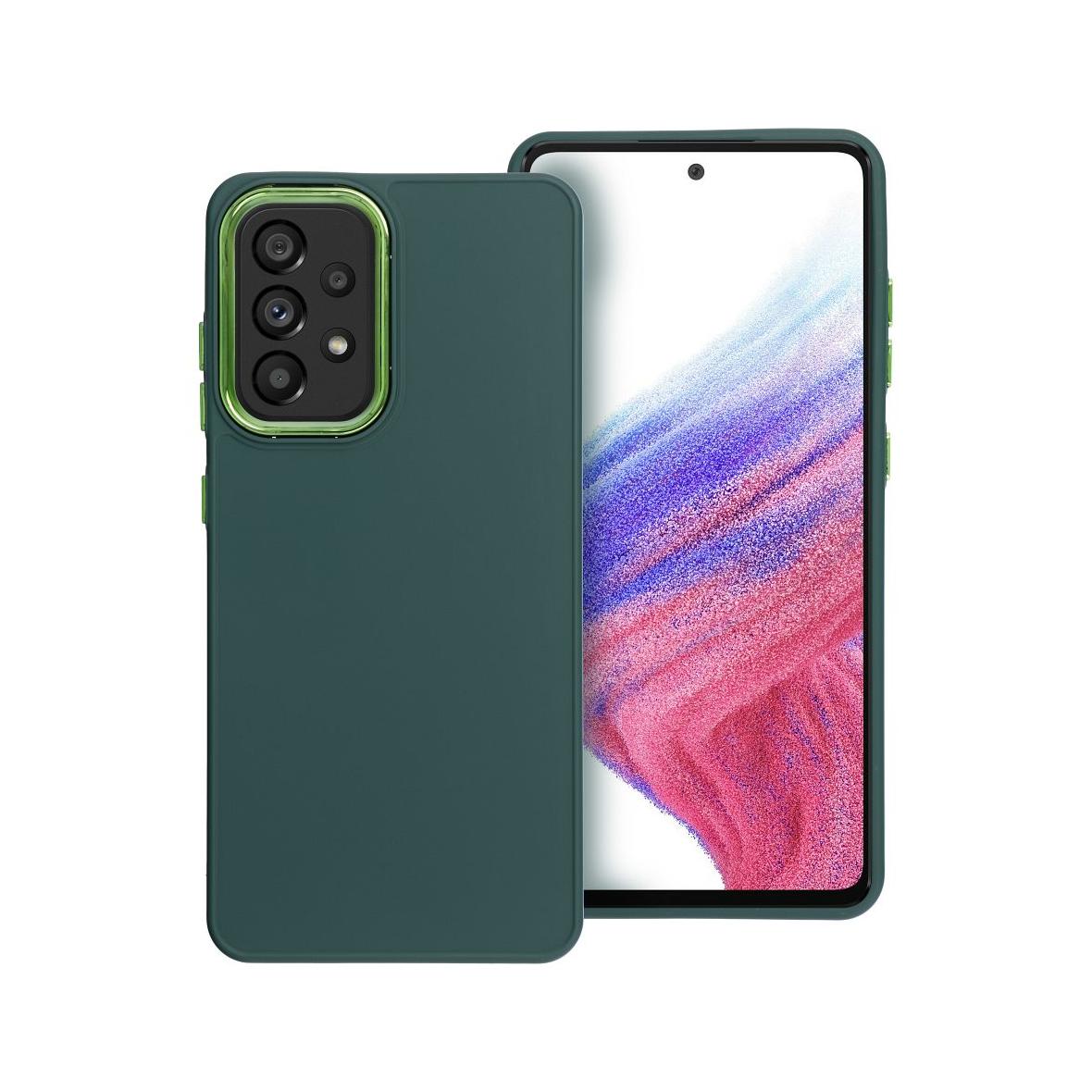 Futerał do Samsung A52 5G / A52 LTE ( 4G ) / A52s 5G Frame zielony