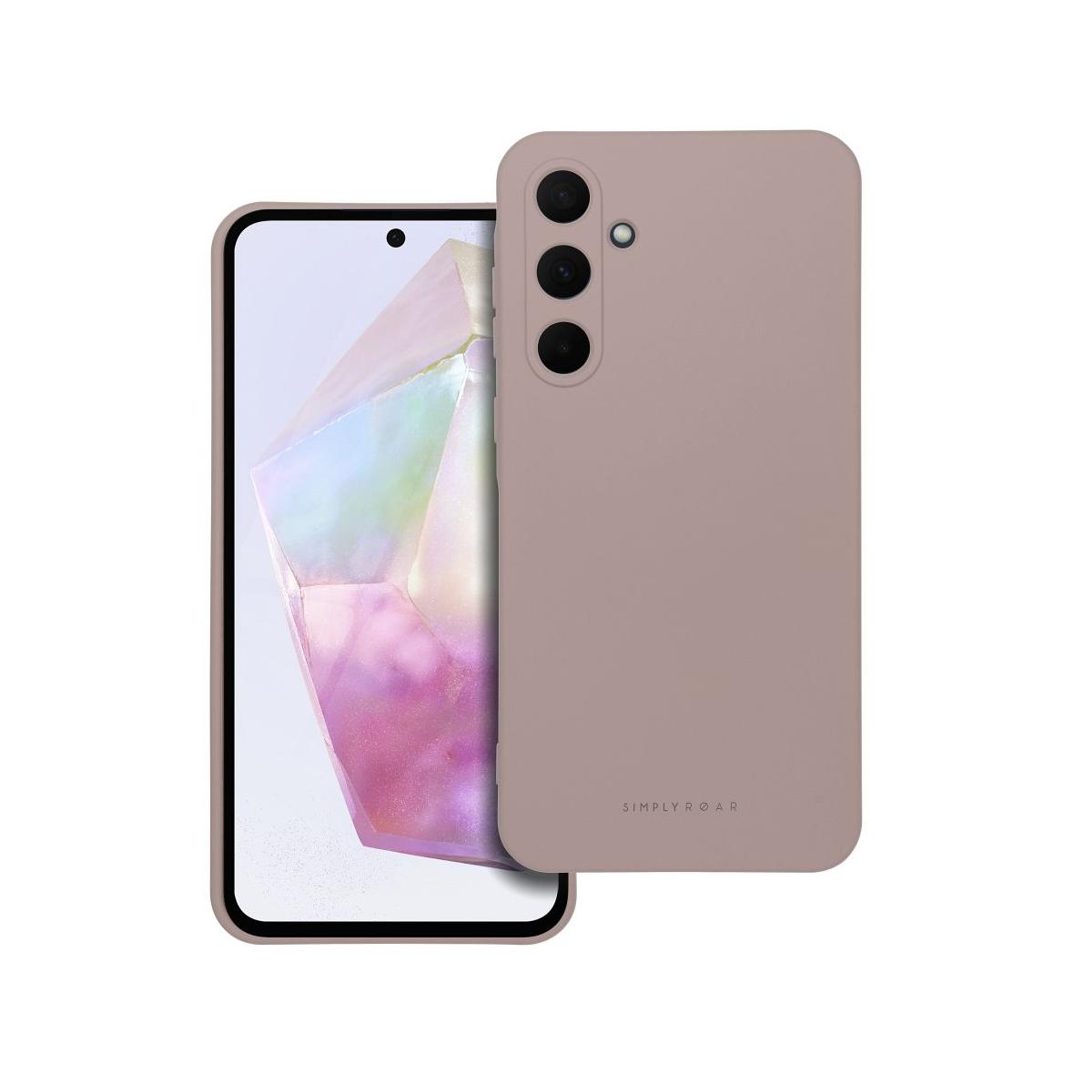ROAR futerał SPACE do SAMSUNG A35 5G pudrowy róż