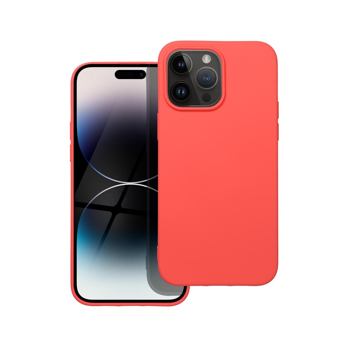 Futerał do iPhone 14 PRO MAX Silicone brzoskwiniowy