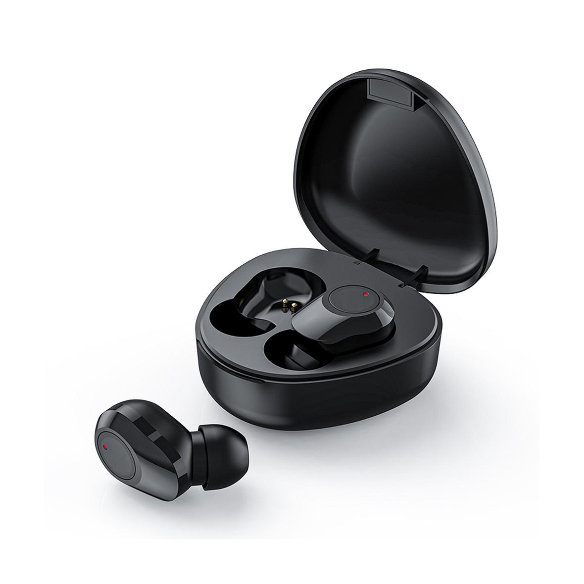 Słuchawki bezprzewodowe bluetooth TWS + stacja dokująca M9 czarne