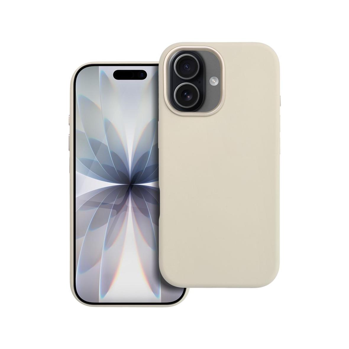Etui na iPhone 17 Forcell F-Protect Frame Premium zgodny z MagSafe antique white 0INT