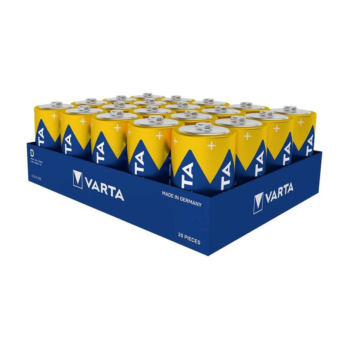 VARTA bateria alkaliczna R20 (Typ D) Industrial Pro 20 szt