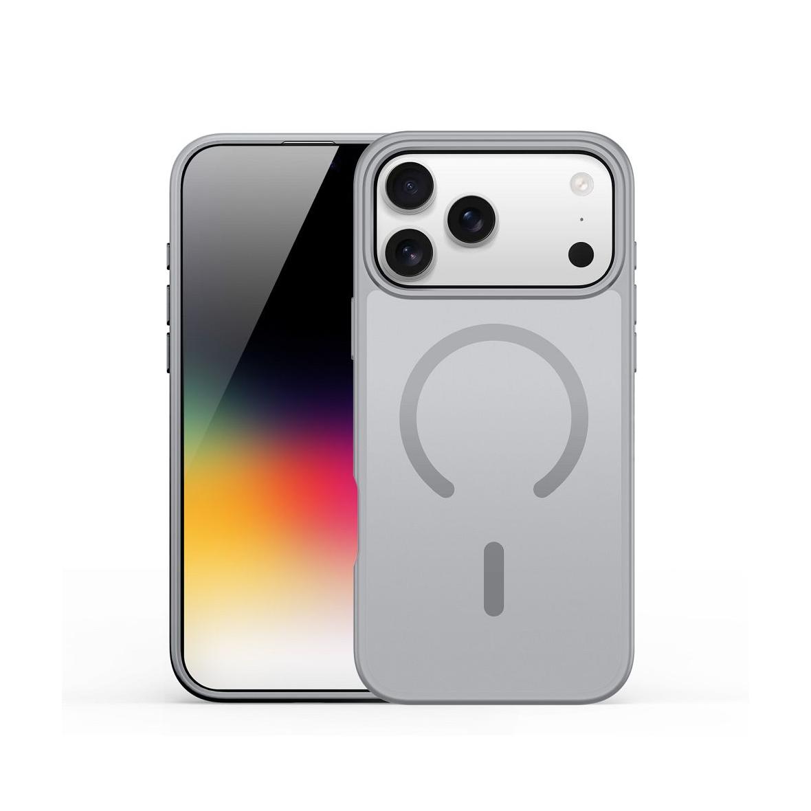 DUX DUCIS futerał YIND compatible with MagSafe do IPHONE 17 PRO szary