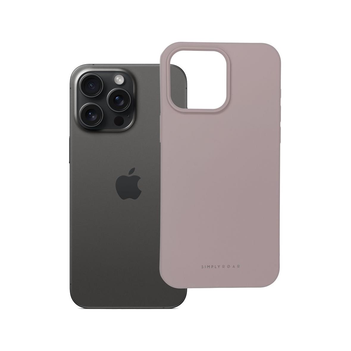 ROAR futerał SPACE do IPHONE 15 Pro Max pudrowy róż