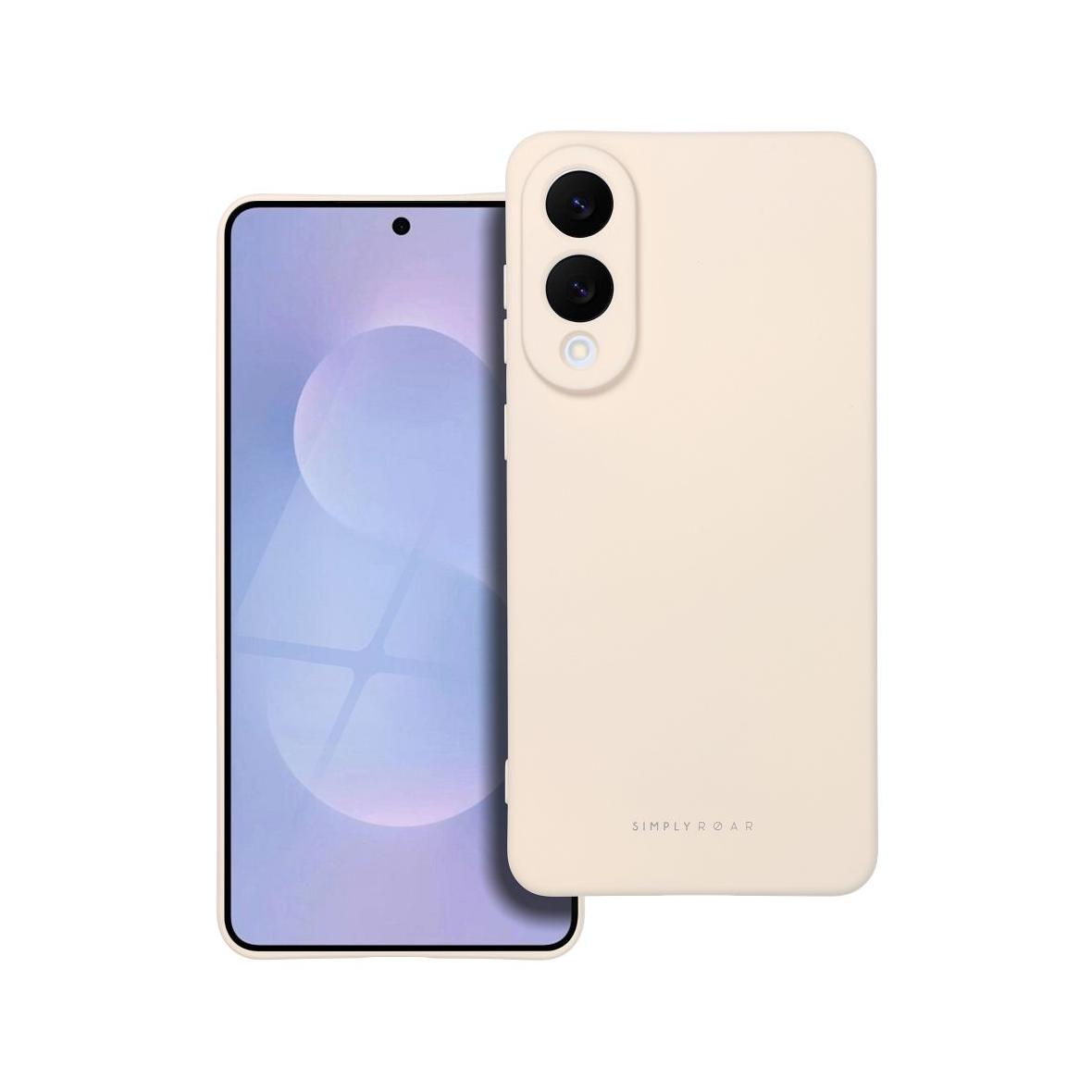 ROAR futerał SPACE do SAMSUNG S25 Edge Kremowy