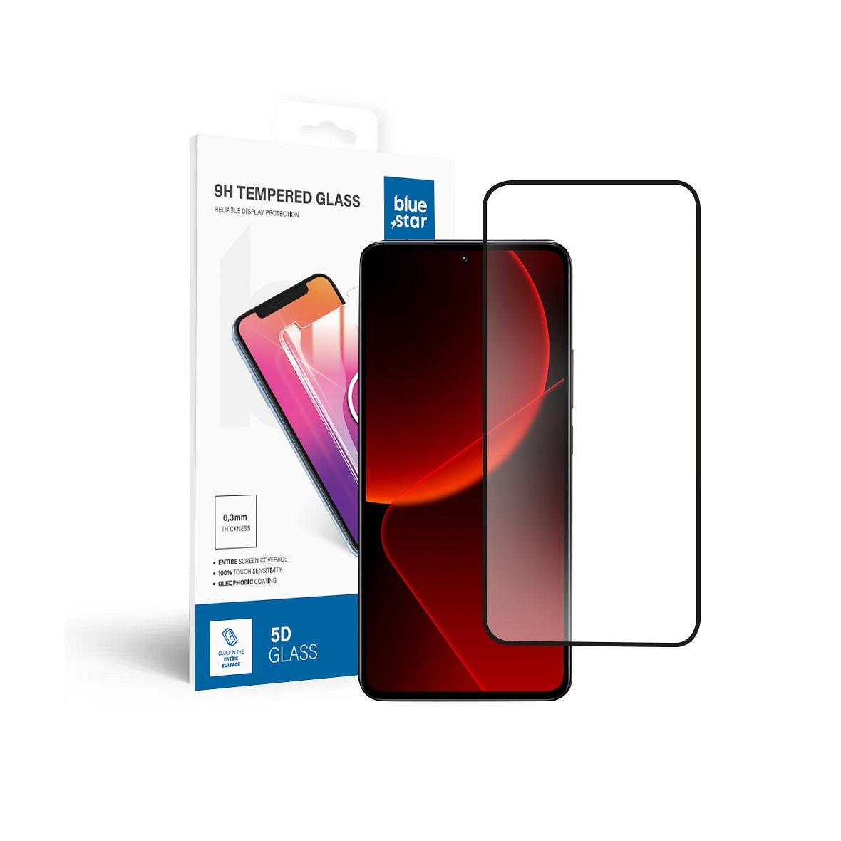 Szkło hartowane do Xiaomi 13T PRO Blue Star 5D czarne