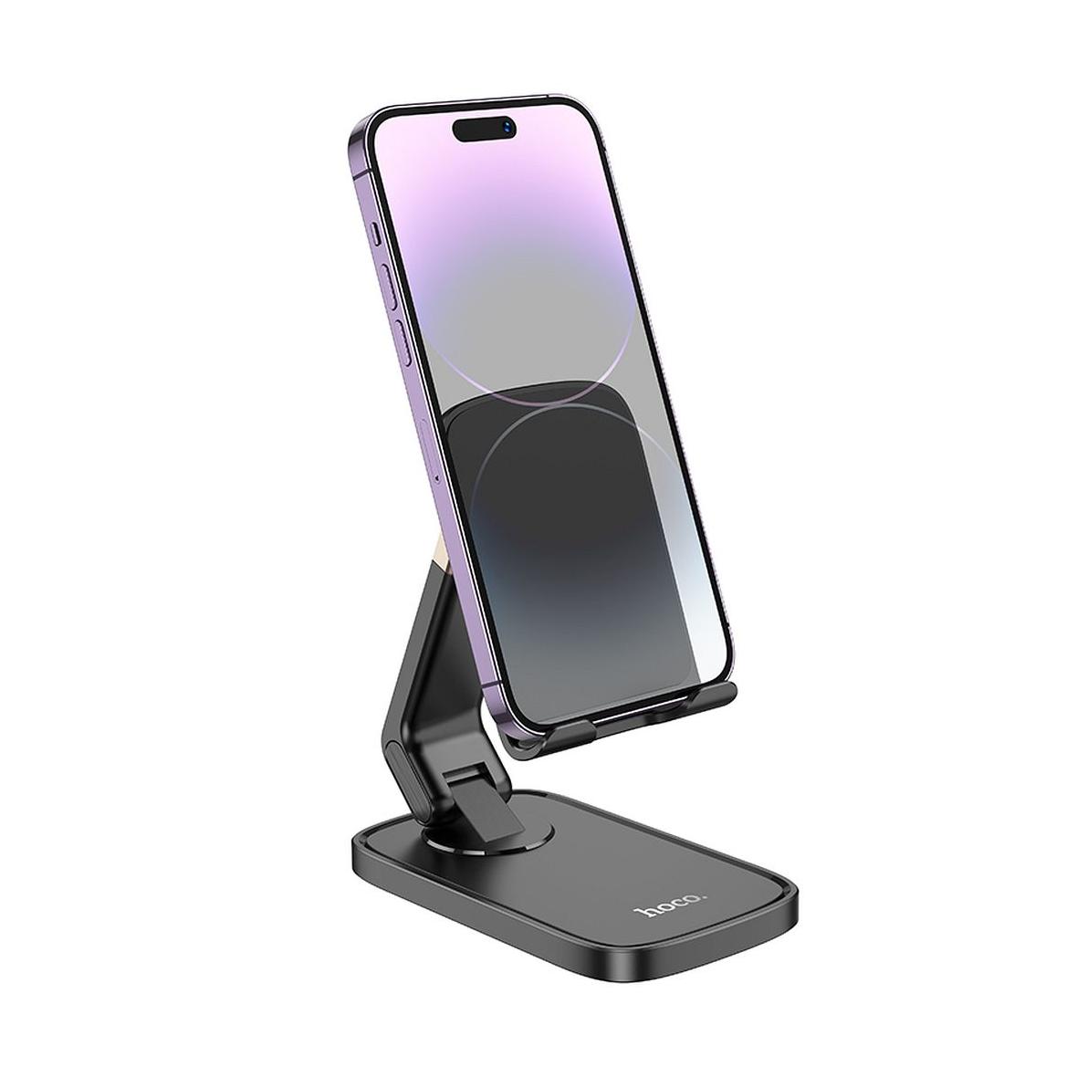 Uchwyt na telefon biurkowy Hoco HD8 czarny