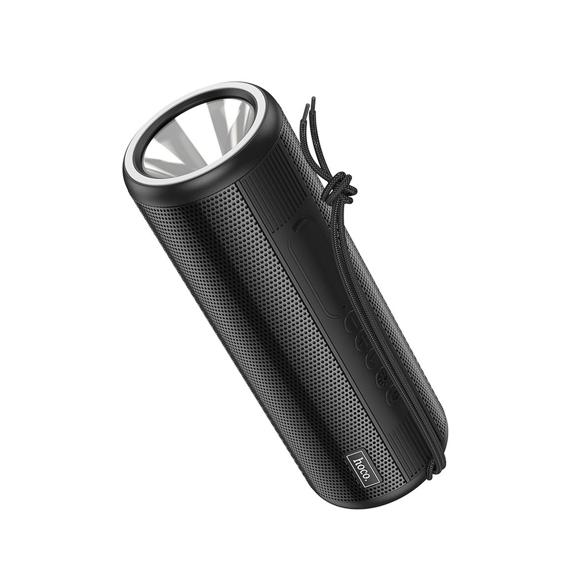 Głośnik bluetooth z latarką 2 x 15W 2h Hoco HC11 czarny