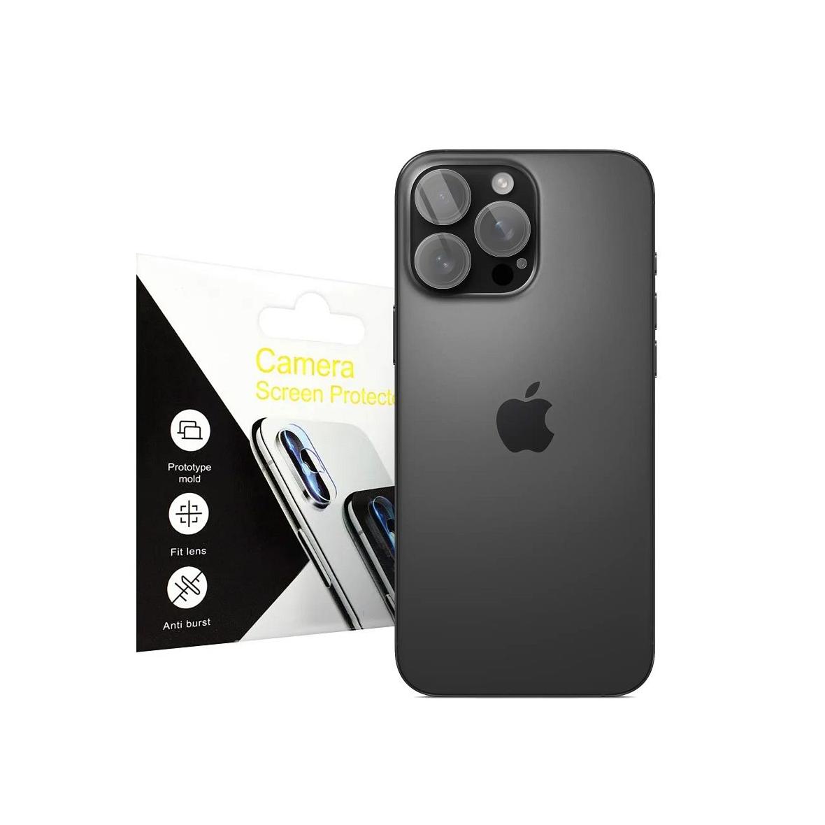 Szkło hartowane Tempered Glass Camera Full Cover - do iPhone 16 Pro Max