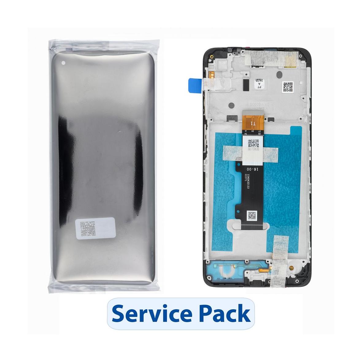 ServicePack Wyświetlacz LCD do MOTOROLA Moto E32 D68C20684