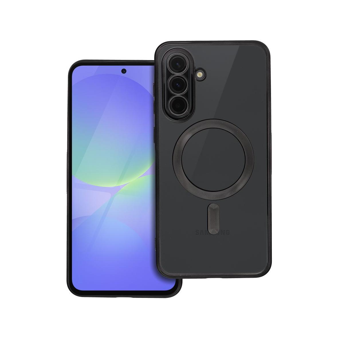 Futerał do Samsung A36 Electro Mag Cover zgodny z MagSafe czarny