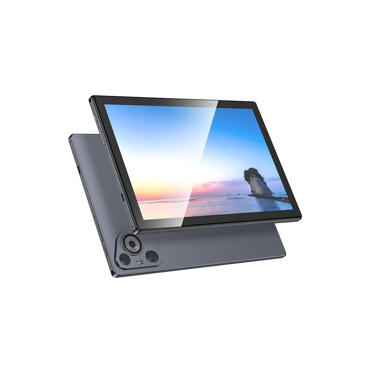 Tablet 10.1" 6GB/128GB Hoco HD Wi-Fi/4G/BT 5.0 Android 14 A15 szary