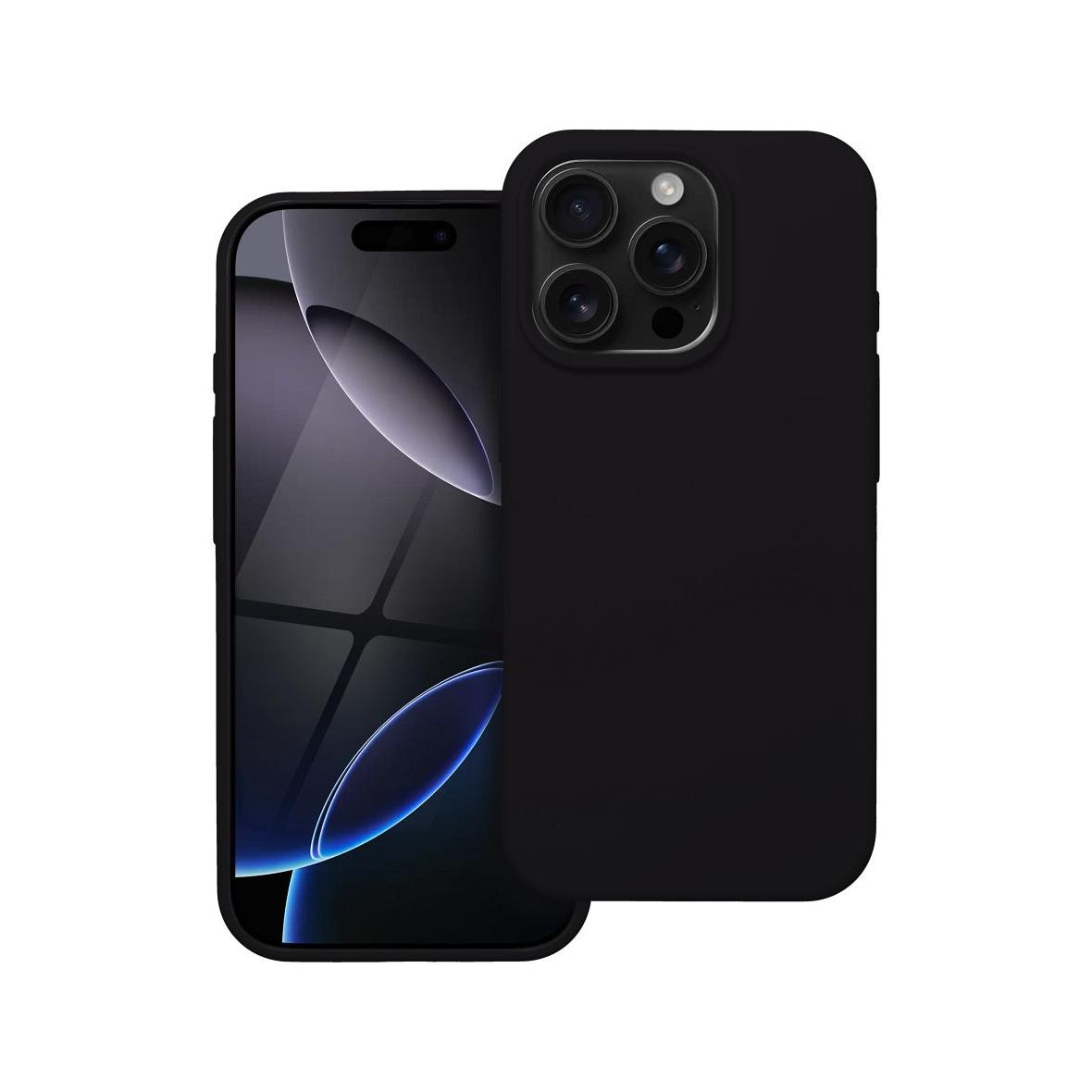 Futerał do iPhone 16 PRO Silicone czarny
