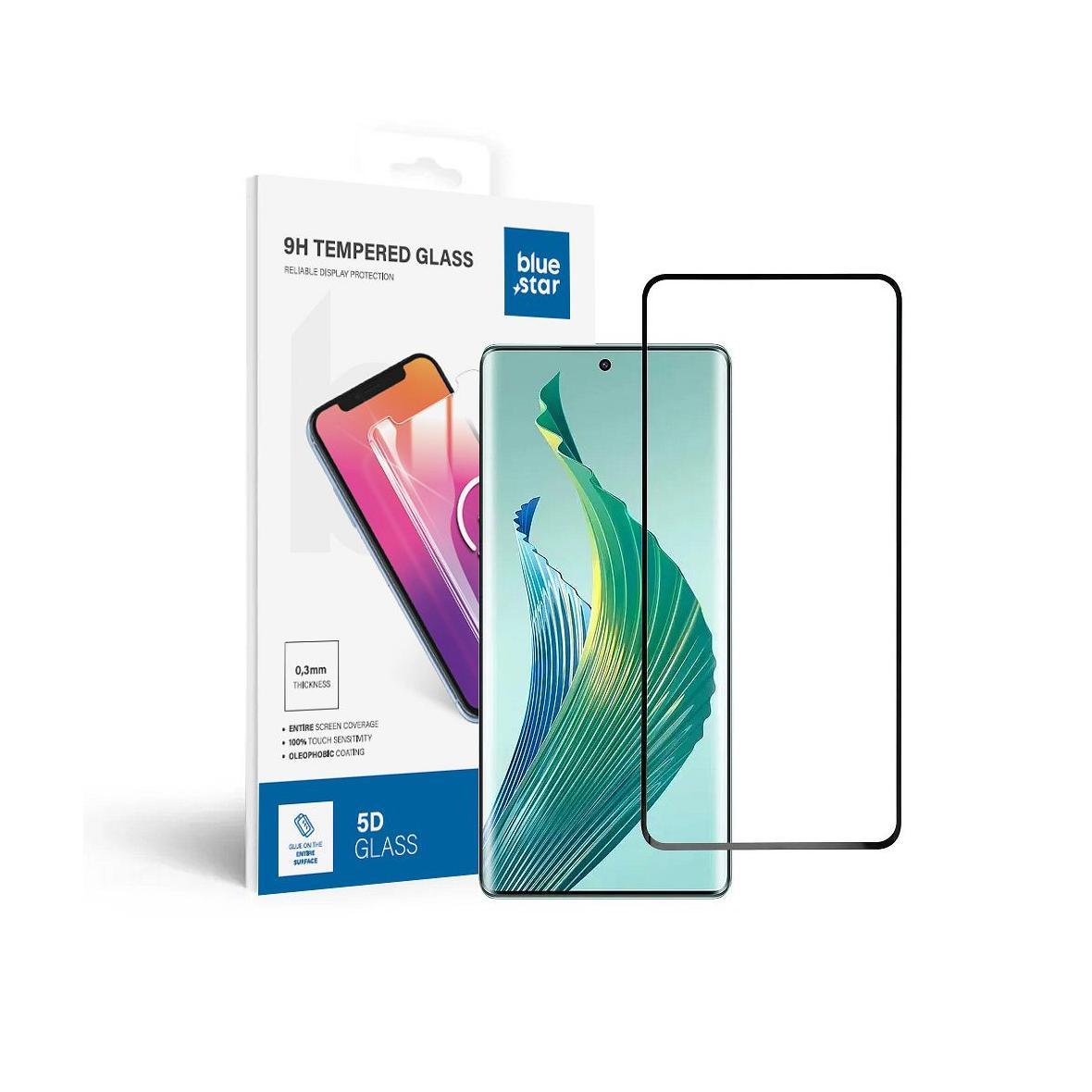 Szkło hartowane do Honor Magic 5 LITE Blue Star 5D czarne
