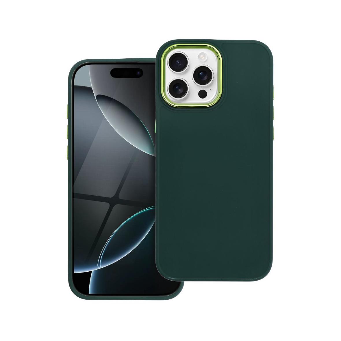 Futerał do iPhone 16 PRO MAX Frame zielony
