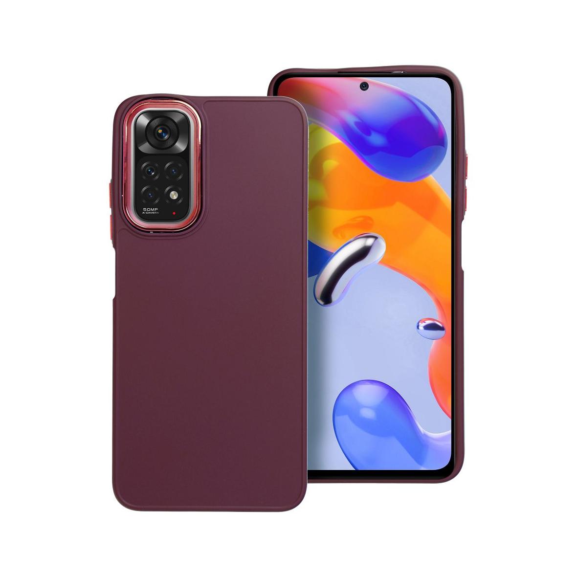 Futerał do Xiaomi Redmi Note 11 / 11S Frame fioletowy
