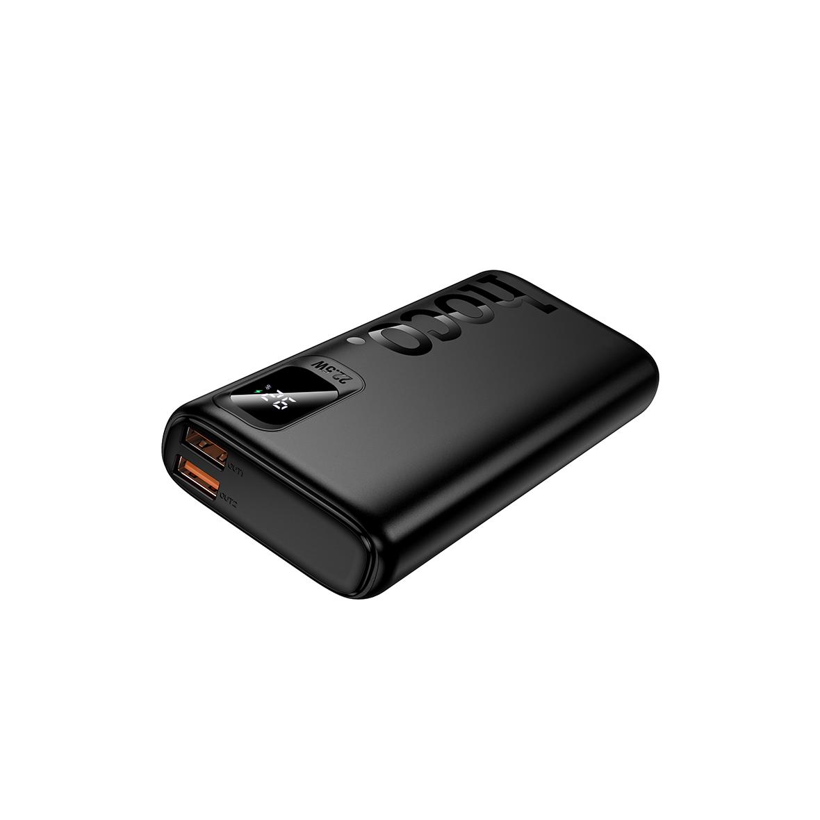 Powerbank Hoco 10000 mAh QC PD 2A 22,5W J158 Pro czarny