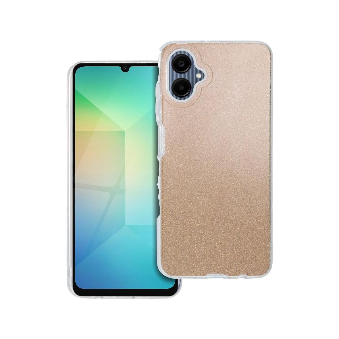 Futerał do Samsung A06 5G Shining złoty