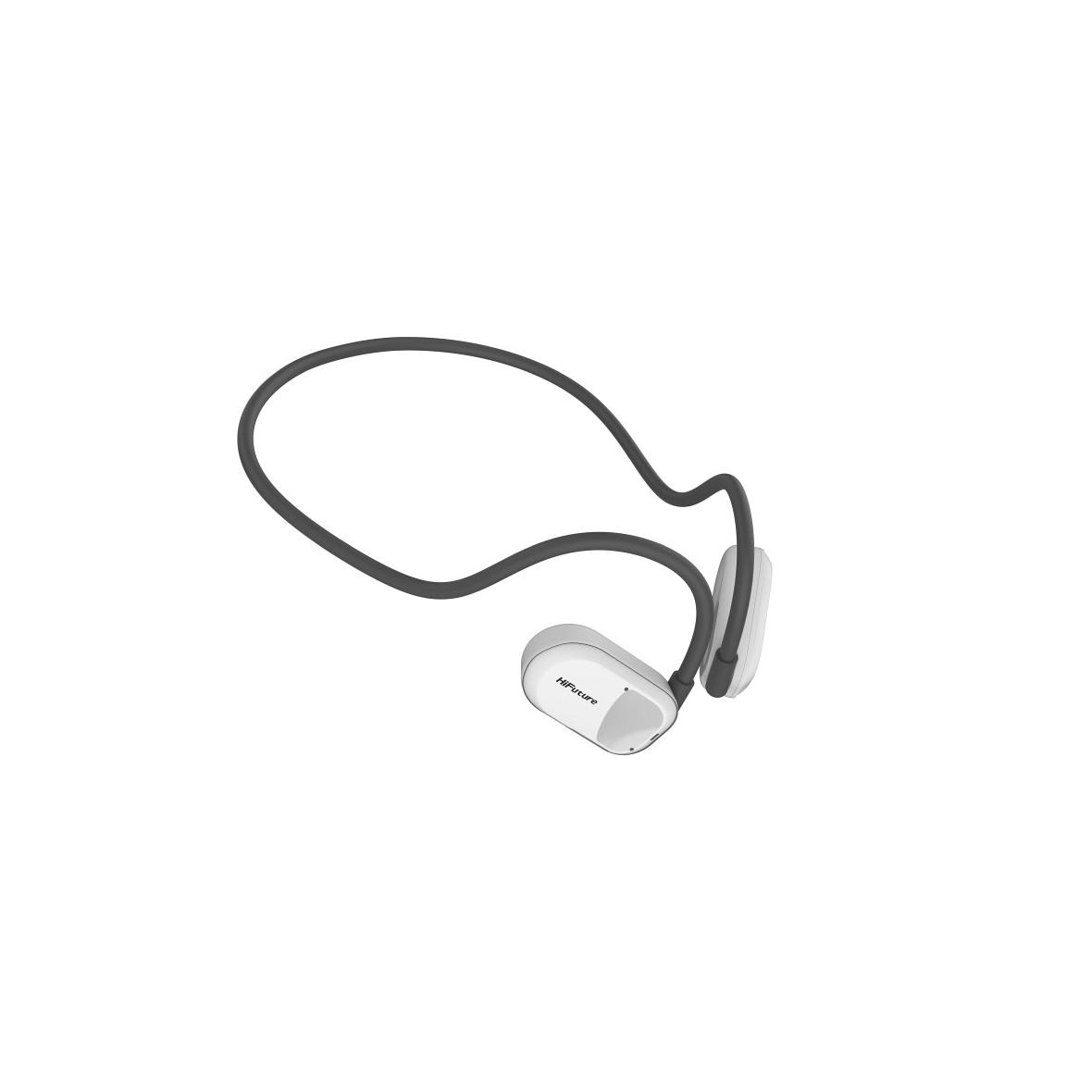 HIFUTURE słuchawki bezprzewodowe bluetooth kostne ENC IPX5 MATE szare