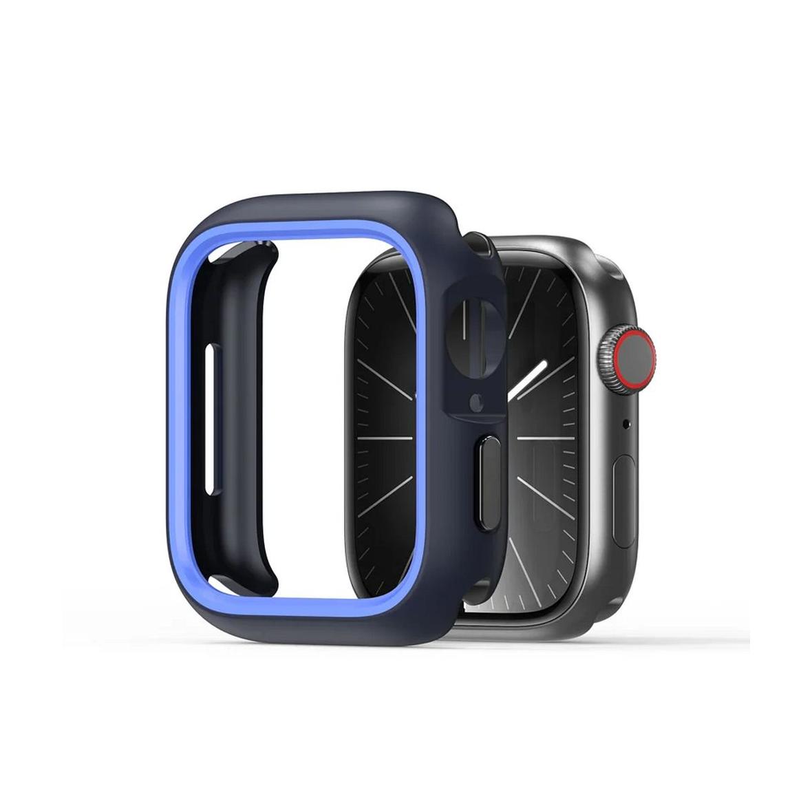 DUX DUCIS futerał BAMO do Apple Watch serii 10 42 mm czarno niebieski