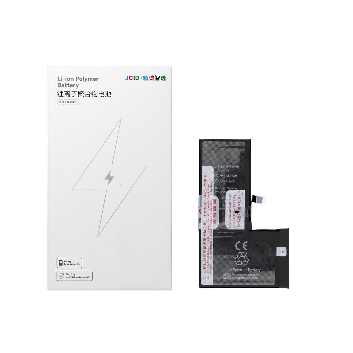 JCID Bateria do iPhone X 3100 mAh (zwiększona pojemność)