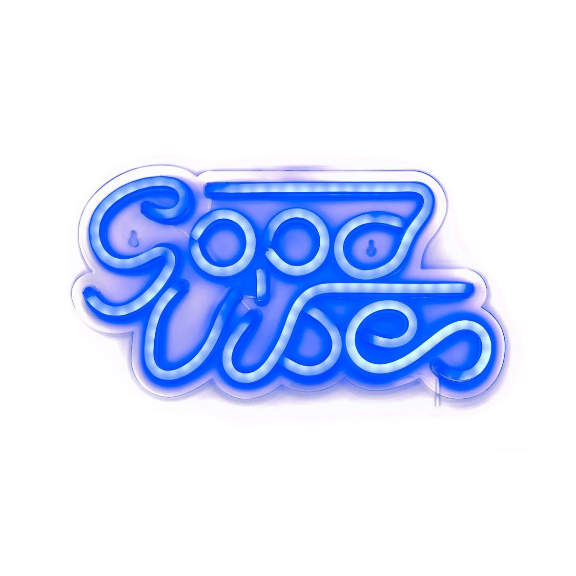 NEON NA ŚCIANĘ LED na USB - Good vibes 2 model