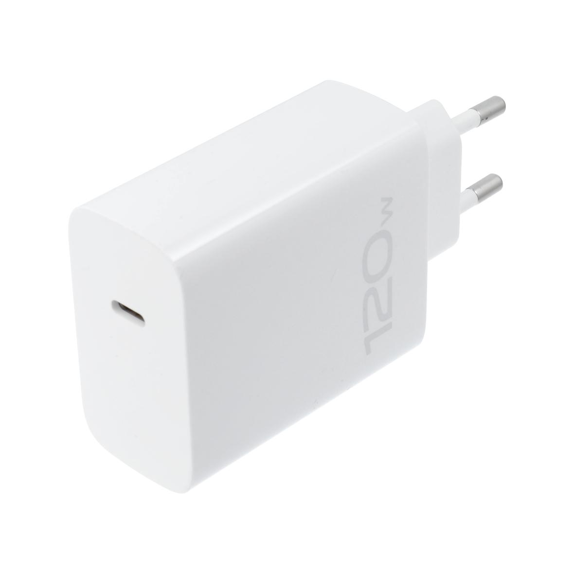 VIVO oryginalna ładowarka sieciowa Flash Charge USB C 3A 120W V12060L1B0 biała bulk