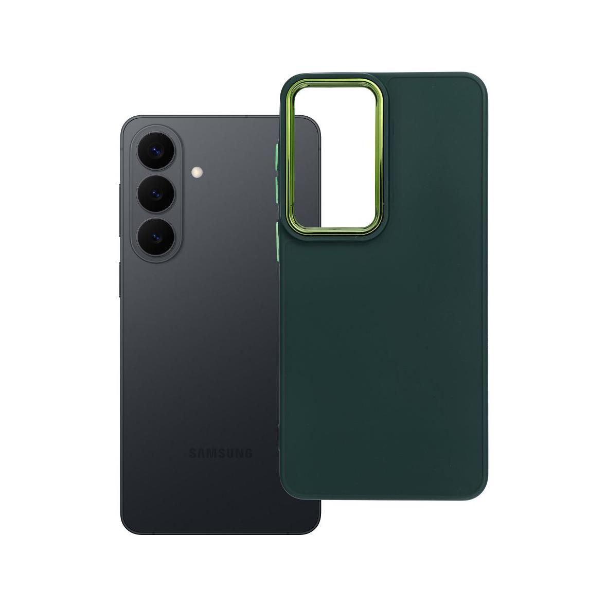 Futerał do Samsung S26 PLUS Frame zielony