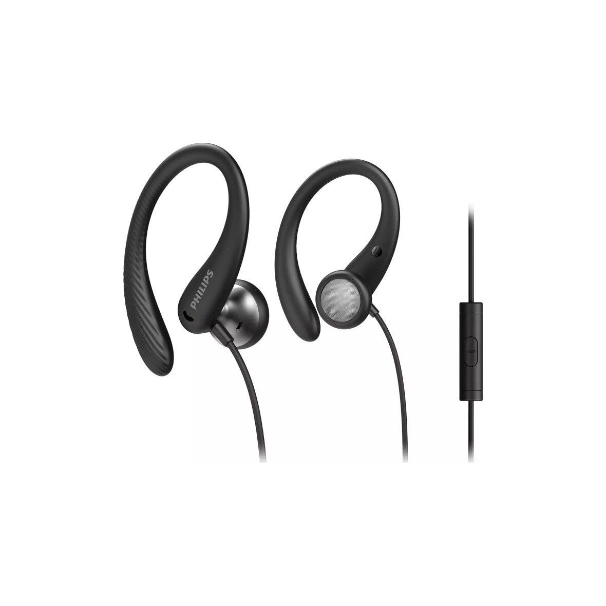 Słuchawki przewodowe douszne Jack 3,5 mm Philips TAA1105BK/00 czarne