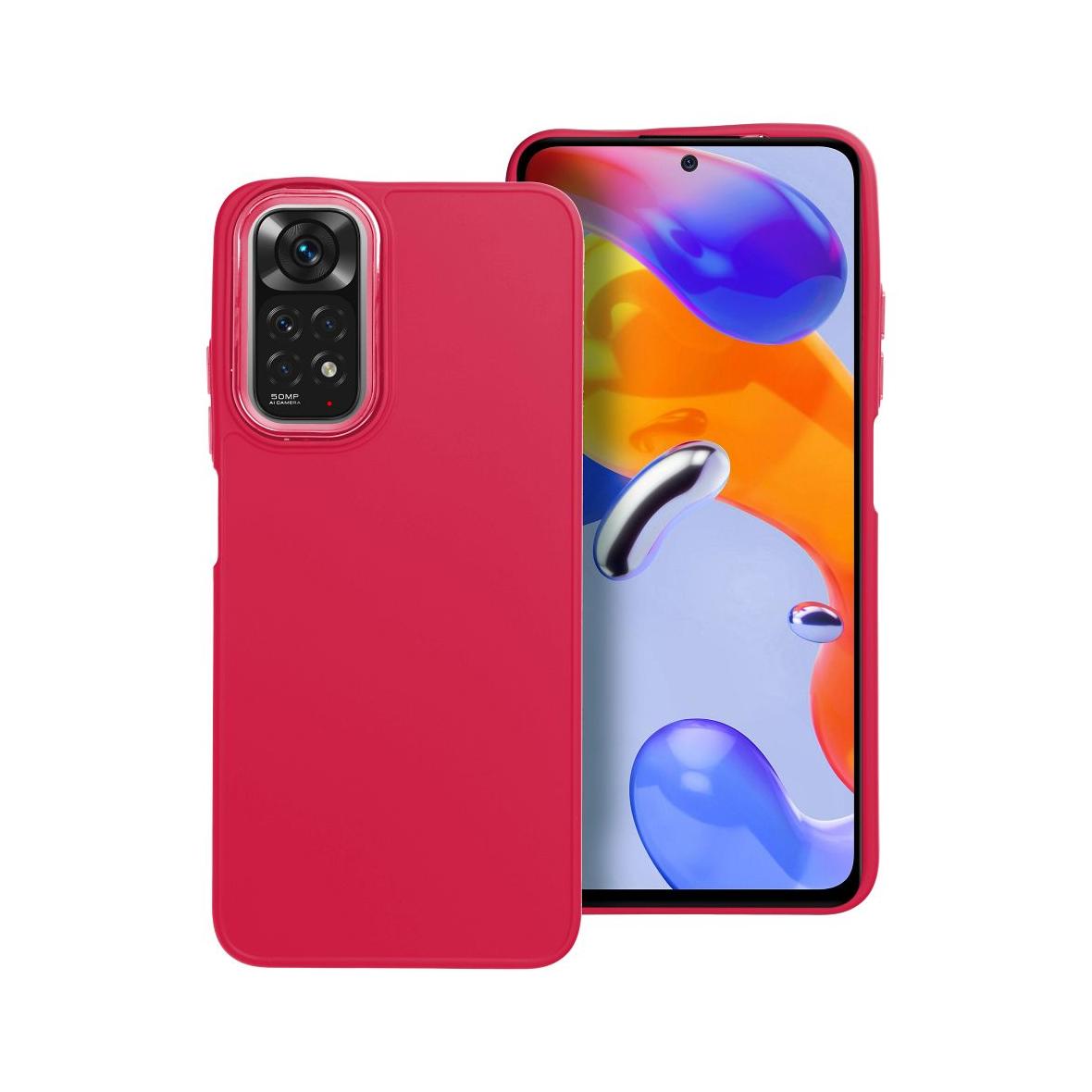 Futerał do Xiaomi Redmi Note 11 / 11S Frame magenta