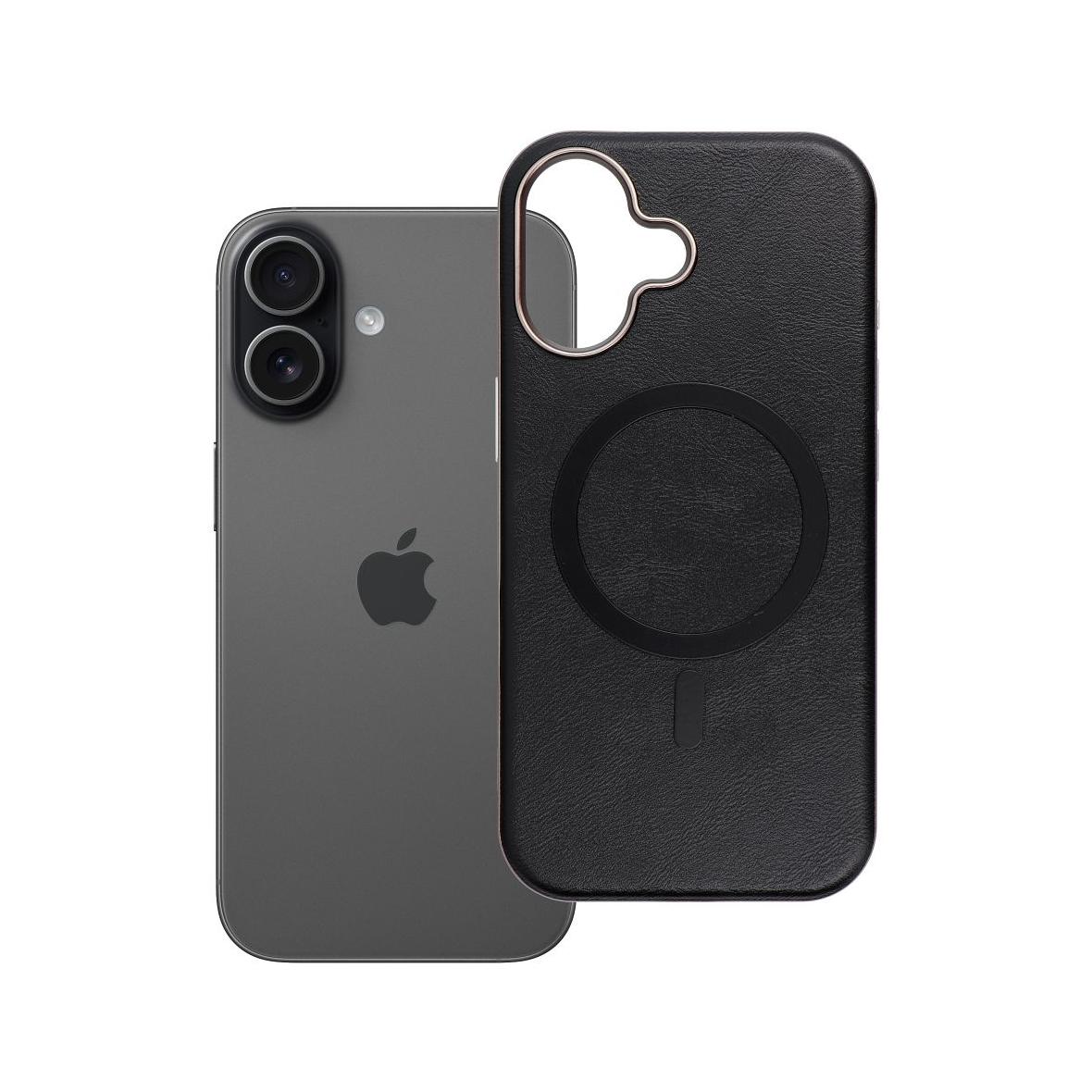Futerał do iPhone 17 Gentleman Mag Cover zgodny z MagSafe czarny