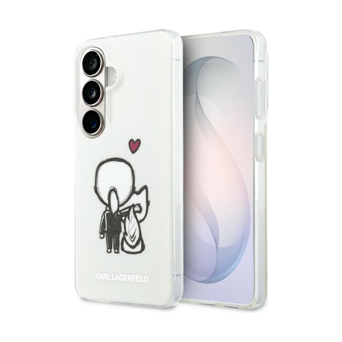 KARL LAGERFELD futerał do SAMSUNG S26 KLHMS26S6HKCBHH (Magnetic IML K&C Back Logo) transparentny